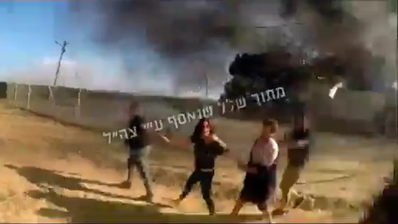 For 1st time: Footage released of Rimon Kirsht & Yagev Buchshtab being abducted