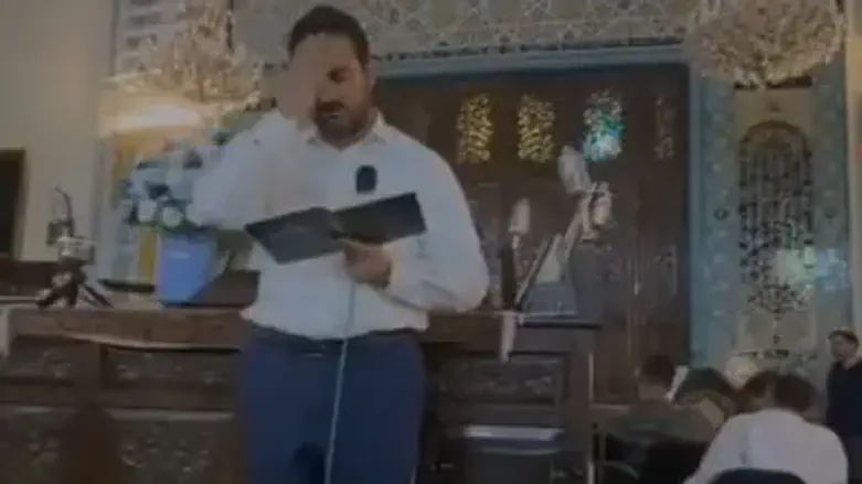 Watch: Tisha B’Av at the largest synagogue in Iran