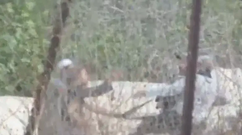 Watch: Terrorist snatches security officer’s weapon before deadly attack