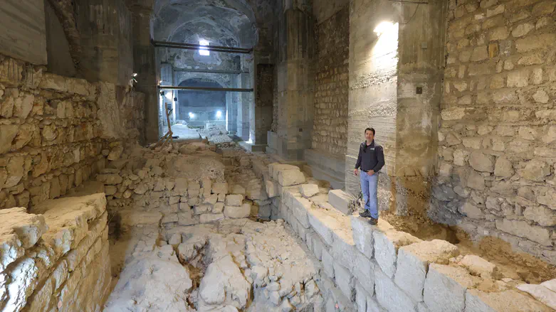 Rare First Temple mold discovered beneath Tower of David