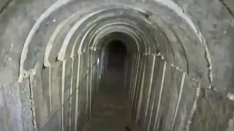 Watch: Inside one of Hamas’s remaining tunnels in Gaza