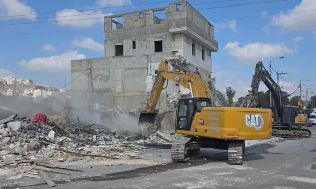 IDF demolishes strategic Palestinian buildings in Samaria