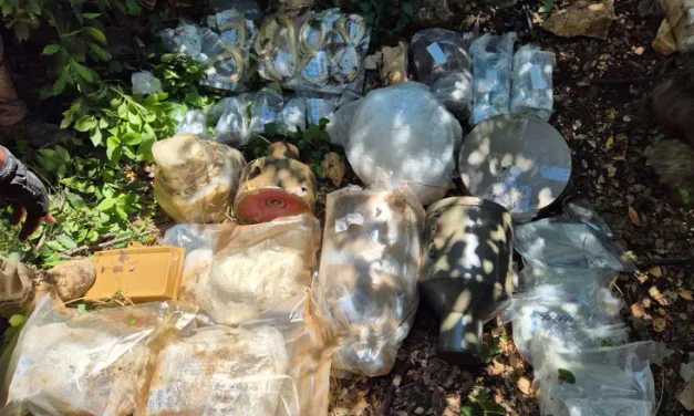 IDF uncovers Hezbollah weapons cache in southern Lebanon