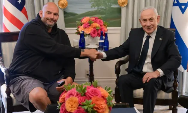 Netanyahu thanks Sen. Fetterman for standing with Israel during Washington meeting