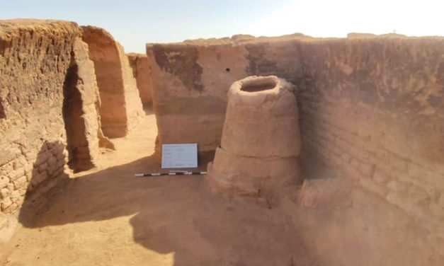 Mudbrick Byzantine city unearthed during excavations at Egypt’s western desert oasis