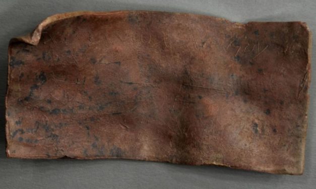 Ancient tablet found at Roman fort in Netherlands bears Greek curse against enemies