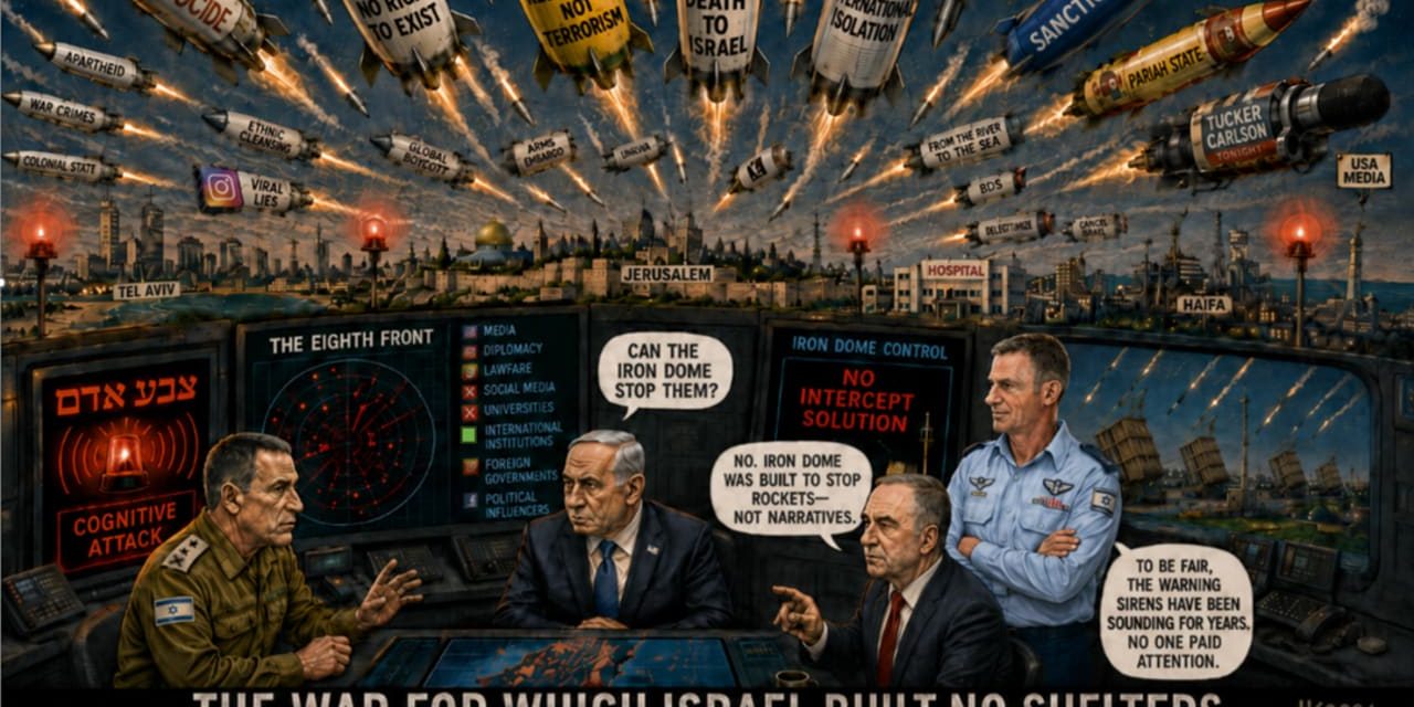 The global war to delegitimize Israel: The war for which Israel built no shelters – opinion
