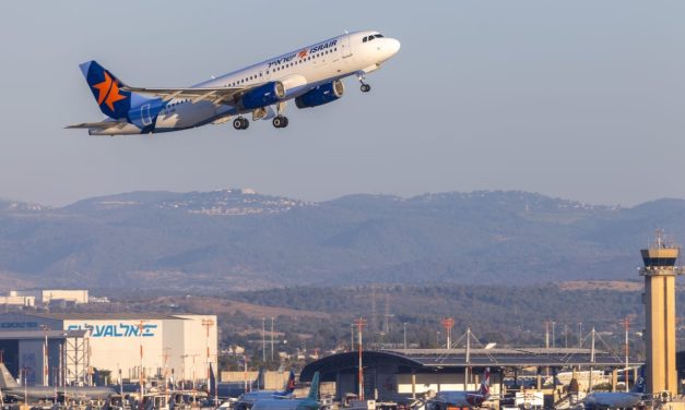 Israir passengers stranded in London after service vehicle damages plane