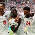 Saka’s hat trick pushes England over France in 10-goal thriller to secure third place at World Cup