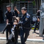 Haredi protests continue as demonstrators block Jerusalem roads, gather outside of A-G’s home