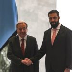 Guterres makes first visit to Syria by UN chief since before civil war