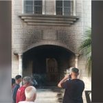 Israeli settlers set fire to West Bank mosque, leave graffiti calling for ‘revenge for Benayahu’