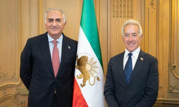 Sylvan Adams, Reza Pahlavi meet in Paris, voice hope for renewed Israel-Iran ties