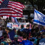 Hundreds rally in New York City to condemn Mamdani after stabbing attacks