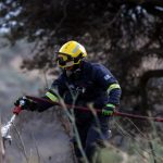 Greek firefighters battle deadly wildfires on Crete for a second day as fires spread across Europe