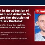IDF kills terrorist who kidnapped Noa Argamani, Avinatan Or on October 7