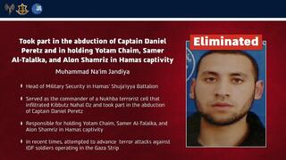 IDF eliminates Hamas commander tied to hostage abductions