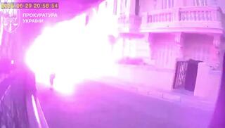 Monaco bombing video emerges after suspect is murdered near Kyiv
