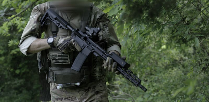 Pyrrhus Aeronautics unveils rifle mounted drone control system