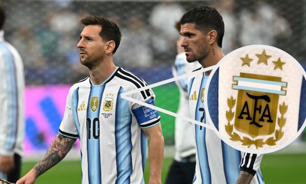 The iconic crest worn by Messi and Argentina’s soccer team was designed by a Jewish superfan 50 years ago