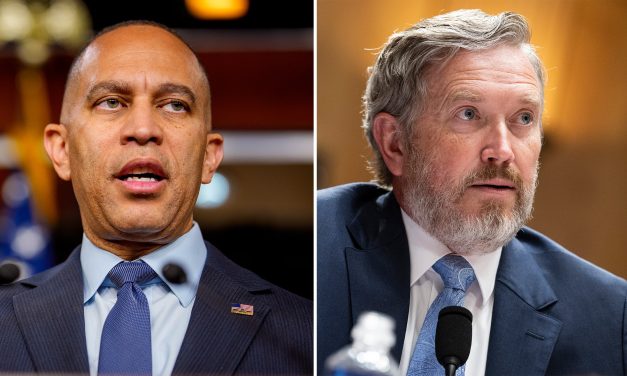 Jeffries opposes Massie bid to cut military aid to Israel, but says ‘change in direction is needed’