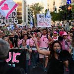 Thousands rally against Netanyahu government’s last-minute legislative blitz