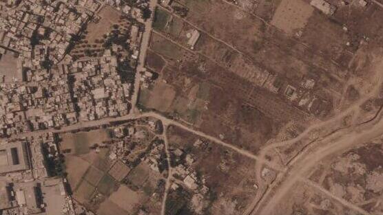 Satellite images reveal massive IDF barrier dividing Gaza in two