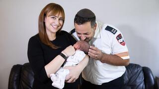 Israeli paramedic delivers his own baby in the back of an ambulance