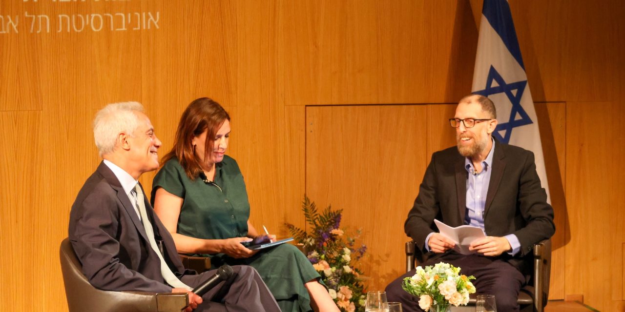 ‘True friends tell each other the truth’: Rahm Emanuel’s critique of Israel draws applause in Tel Aviv