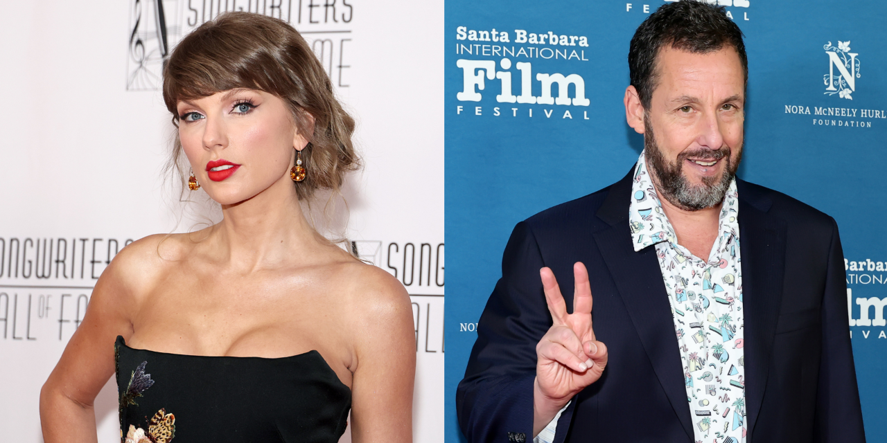 Adam Sandler officiates Taylor Swift-Travis Kelce wedding, fueling theories about singer’s Israel stance