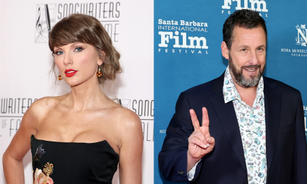 Adam Sandler officiates Taylor Swift-Travis Kelce wedding, fueling theories about singer’s Israel stance
