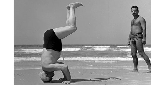The Incredible Story of David Ben-Gurion’s Beach Headstand