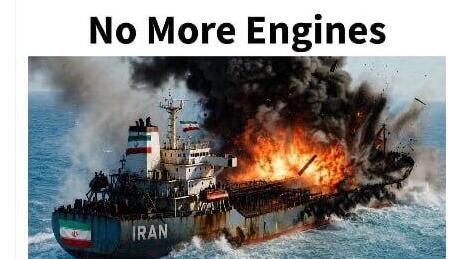 Trump releases AI images of attack on Kharg, and bombing of Iranian vessels