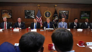 Trump: US-Iran Conflict is ‘going well’ | Live from cabinet meeting at Camp David