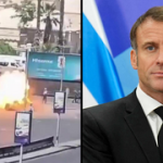 Explosions rock Damascus near hotel where Macron is staying