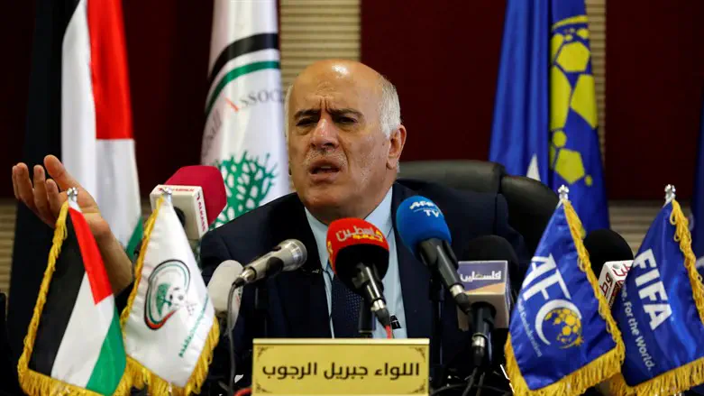 Inciter Jibril Rajoub resumes PA soccer league, attacks Israel and FIFA