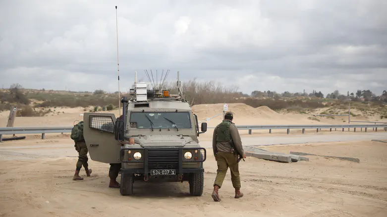 IDF searches Kibbutz Zikim following discovery of breach in security fence