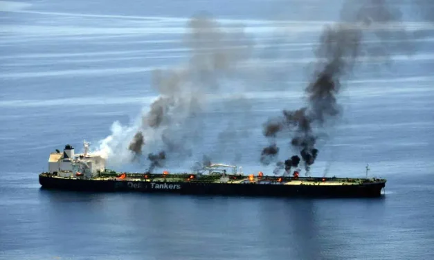 Indian-flagged ship sinks in Red Sea after explosives attack