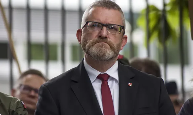 Polish prosecutors charge MEP Grzegorz Braun over Auschwitz remarks