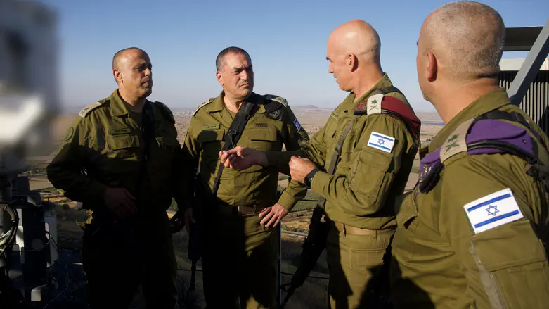 Zamir tours Syria after Israeli strike