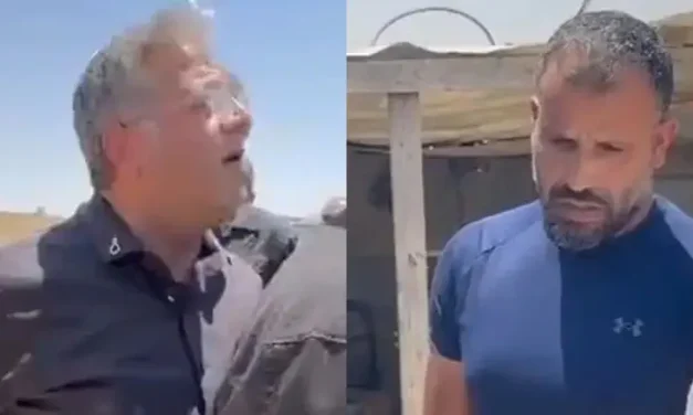 Ben-Gvir confronts Bedouin resident: ‘Whatever is illegal will be destroyed’