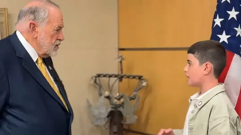 Watch: The Israeli teen who impressed the US Ambassador