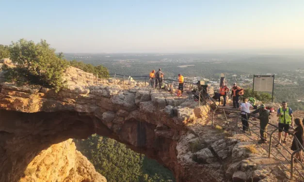 Efforts to rescue teen who fell while rappelling in northern Israel