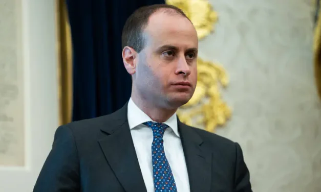 Trump names Jewish lawyer Will Scharf as next White House counsel