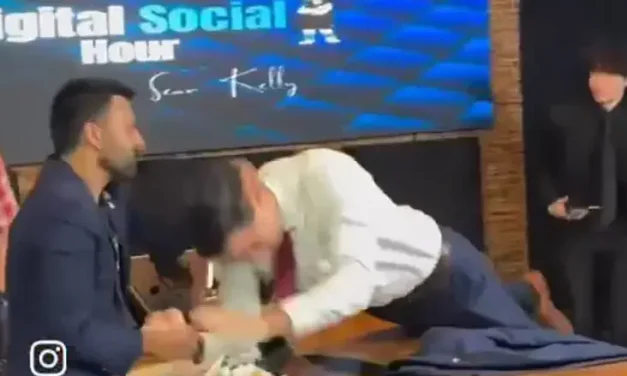 Debate turns physical as anti-Israel activist confronts Yoseph Haddad