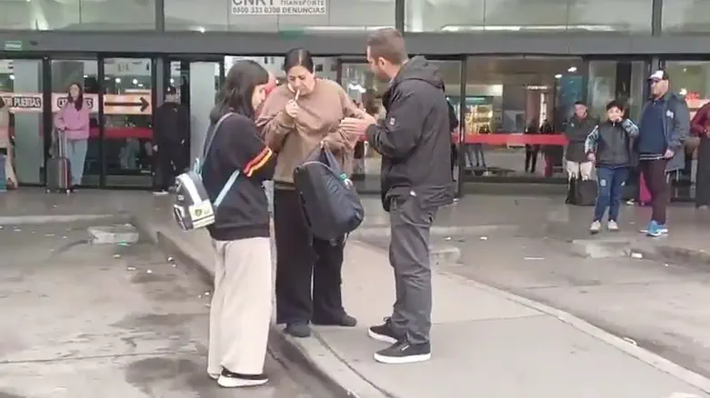 Watch: New footage of Mali and Liel in Argentina