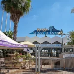 Chairs fly as massive brawl erupts at Israeli water park