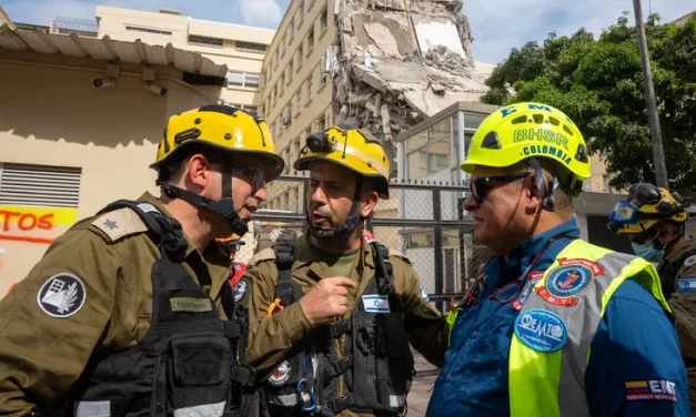 Israelis don’t give up: Time is running out for survivors in Colombia earthquake