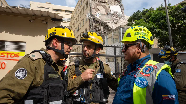 Israelis don’t give up: Time is running out for survivors in Colombia earthquake