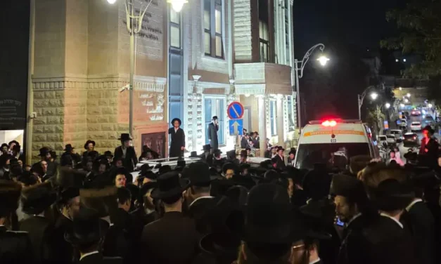 Karlin-Stolin Rebbe breaks silence after violent clashes